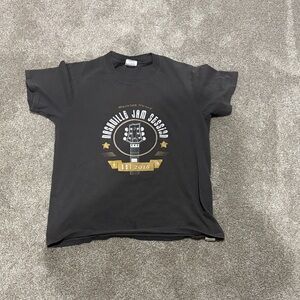 Black Graphic Kids T-Shirt